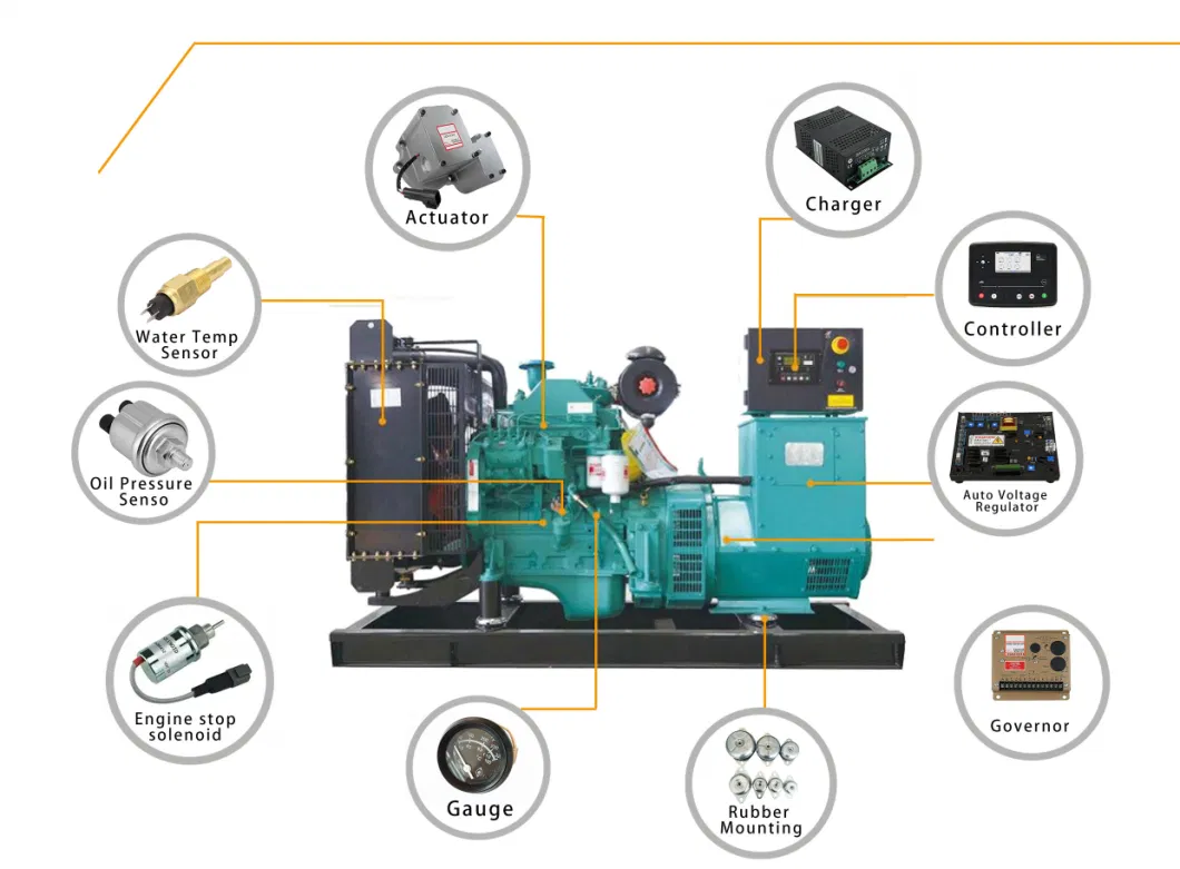 Automatic Voltage Regulator AVR Mx321 Mx341 As440 As480 As540 Sx440 Sx460 Stamford Leroy Somer Cat Denyo Marathon Diesel Generator Set AVR Replacement