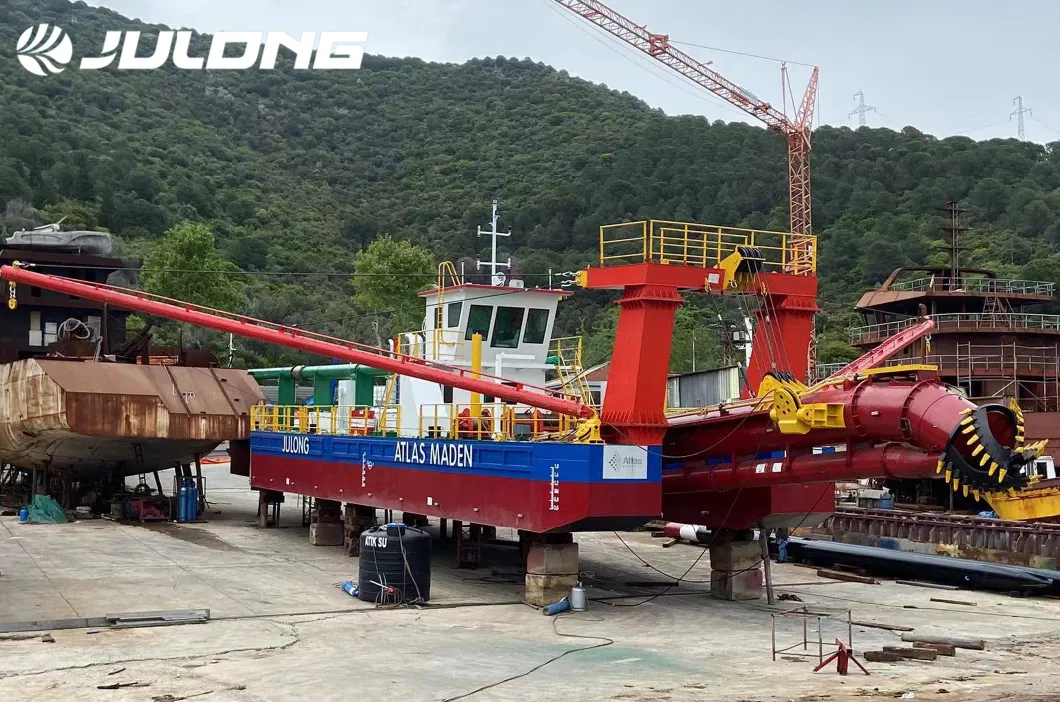 Full Automatic Dredging Machine Cutter Suction Dredger with Hydraulic System in Turkey