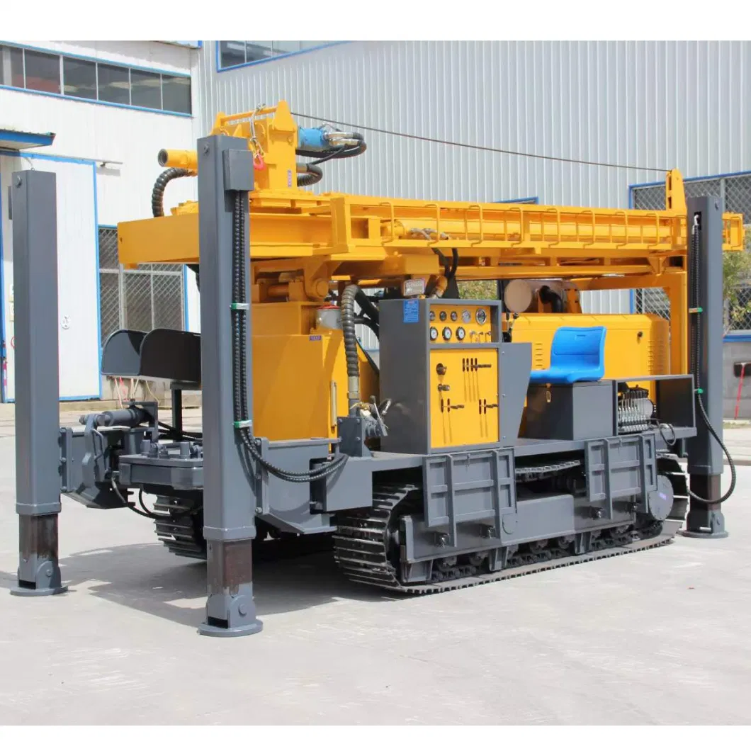 Crawler 800m Price Machine Water Well Truck Rock Drill Rotary Drilling Rig