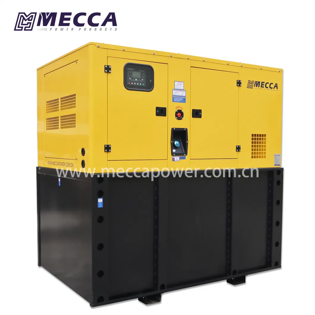 Mecca Silent Dg Set 10/15/20/25/30/40/50/75/100 kVA Kw Power Diesel Generator Deutz/Air Cooled Beinei/Perkins/Kubota/Yanmar/Yangdong/FAW/Isuzu for Telecom