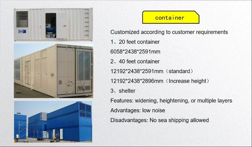 P18-6 (Skid) Soundproof Generator Set Silent Welding Diesel Power Generators