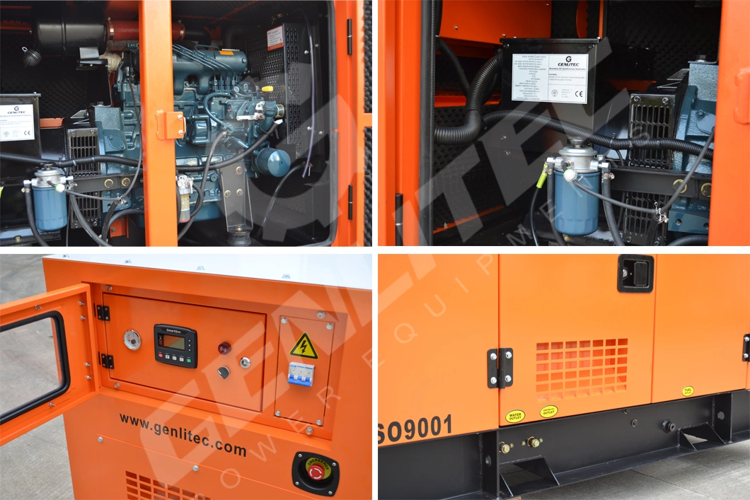 Single/Three Phase Portable Super Silent Home Generator 10kVA 12kVA 15kVA 20kVA 25kVA 30kVA Kubota Yanmar Isuzu Small Diesel Generator