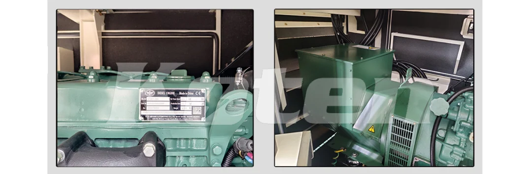 50Hz 10kVA to 300kVA Fawde Engine Electric Silent Diesel Power Generator with CE