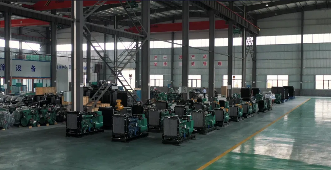 Industrial 300kVA 350 Kw 400kw 500kVA 650kVA ATS Power Open Type Diesel Generator with Yuchai Engine Low Emission