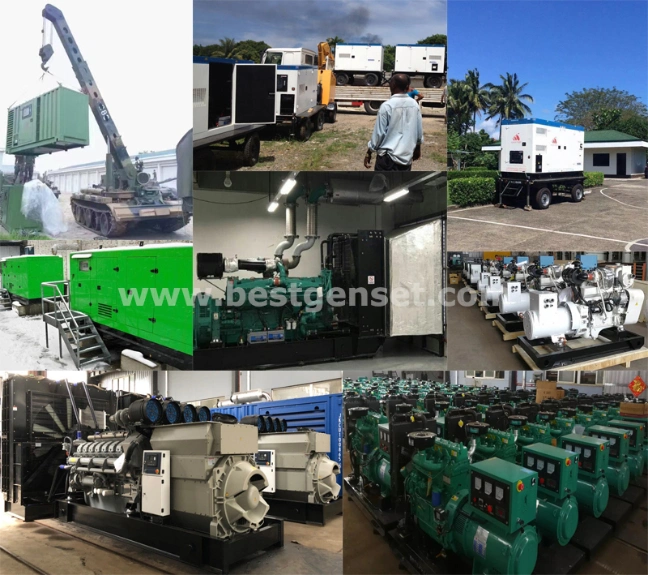 150kw Cummins Backup Soundproof Diesel Generator for Sale