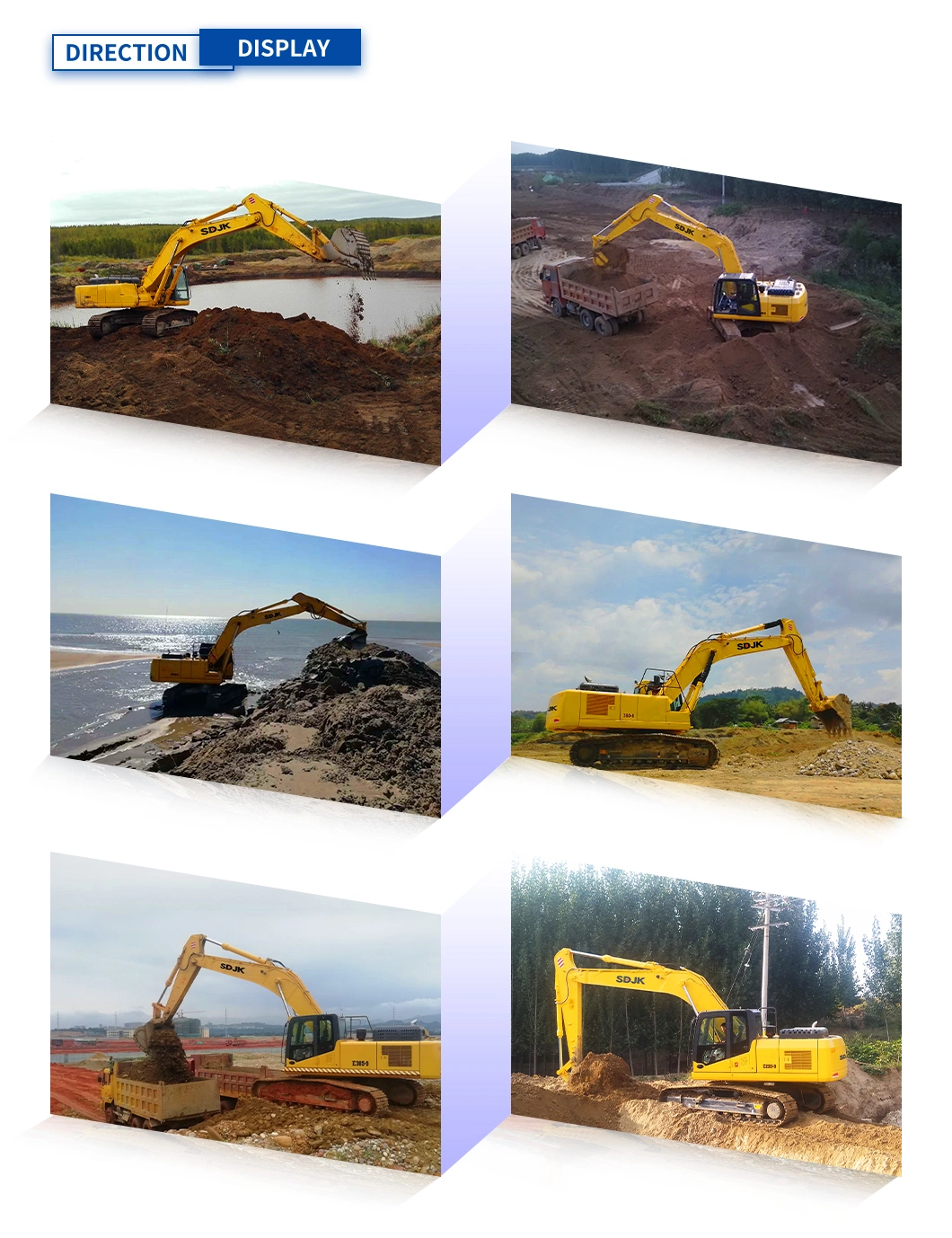 New Medium Excavator Machines with Cheap Prices for Sale 24 Ton