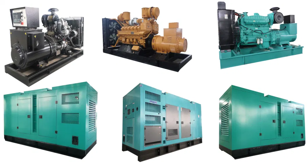 Factory Direct Sales High Quality 300 Kw Diesel Powered Dg Set 375kVA Yuchai, Weichai Generator with ATS Price Dg Generating Sets Factory