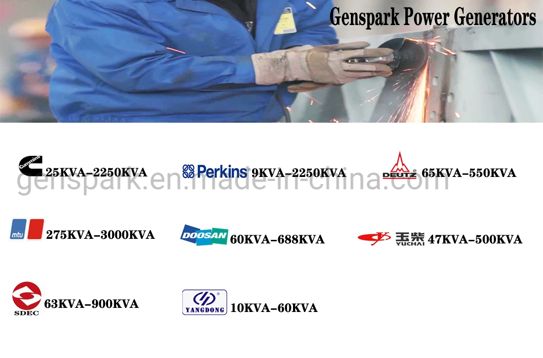 50Hz 400V Chinese Power Diesel Generator Set Soundproof 150kw Electric Backup Generator
