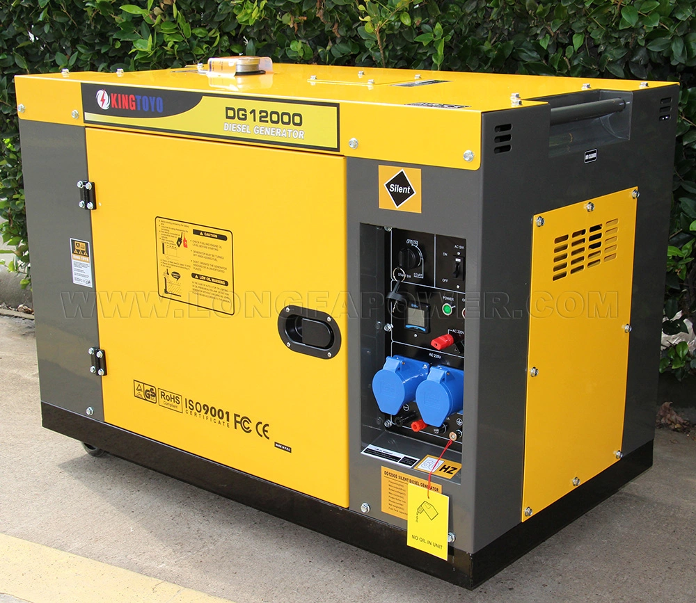 12kw 12kv 12kVA 15kw 15kVA 10kw 10kVA 8kw 8kVA Kipor Kde Ready Stock Finished Silent Diesel Generator with ATS