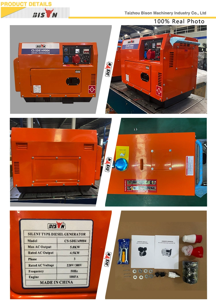 3 Kw 3kVA 4 Kw 4kVA 4000 W 5kw 5kVA 5.5 kVA 5000 W 6 Kw 6 kVA 6000 W 7 Kw 7kVA 7000W 8kw 8 kVA 10kw 10 kVA Mini Small Silent Soundproof Diesel Generator