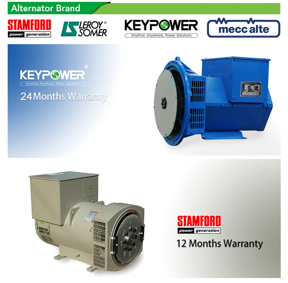 Keypower Silent Generator 20/30/50/80/100 kVA Kw Diesel Generator Genset Price