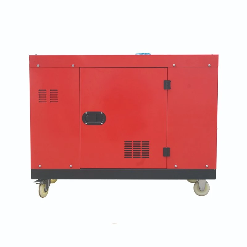 Air Cooled Equal Power 8.8KW Silent Diesel Generator for Outdoor Electricity Supply