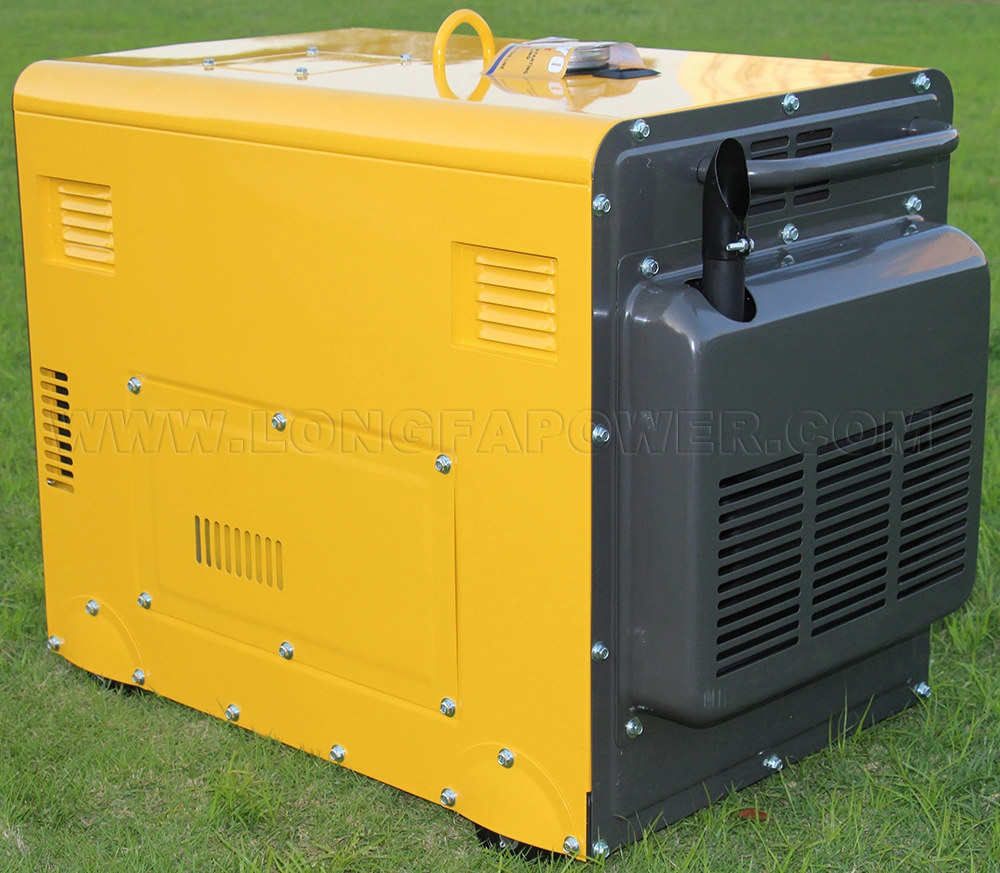 Lebanon Hot Sale 3kw 3kVA 4kw 4kVA 4000W 5kw 5kVA 5000W 6kw 6kVA 6000W 7kw 7kVA 7000W 8kw 8 kVA 1 3 Phase Super Silent Soundproof Air Cooled Diesel Generator