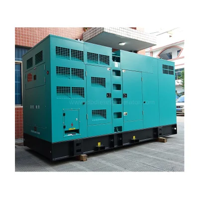 Generatore diesel silenzioso raffreddato ad acqua, 400 kw, 500 kVA, con commutazione a doppia frequenza Per l′alimentazione elettrica del sistema di alimentazione di riserva/di alimentazione di riserva esterno