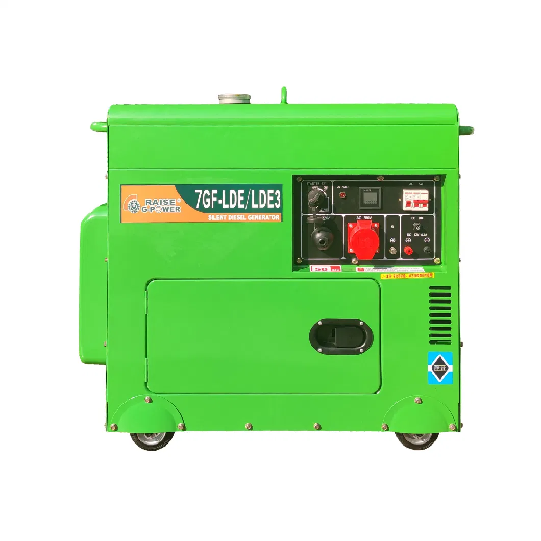 Factory Supply 5.5kw Silent Type Portable Diesel Generator