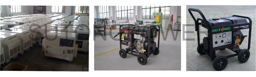 380V Diesel Engine Generating Machine Portable Air Cooled Electric Diesel Generator