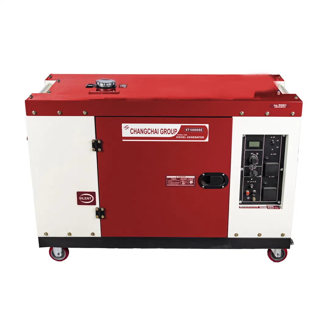 5kw 6kva Three Phase Air Cooled Silent Electric Diesel Generator