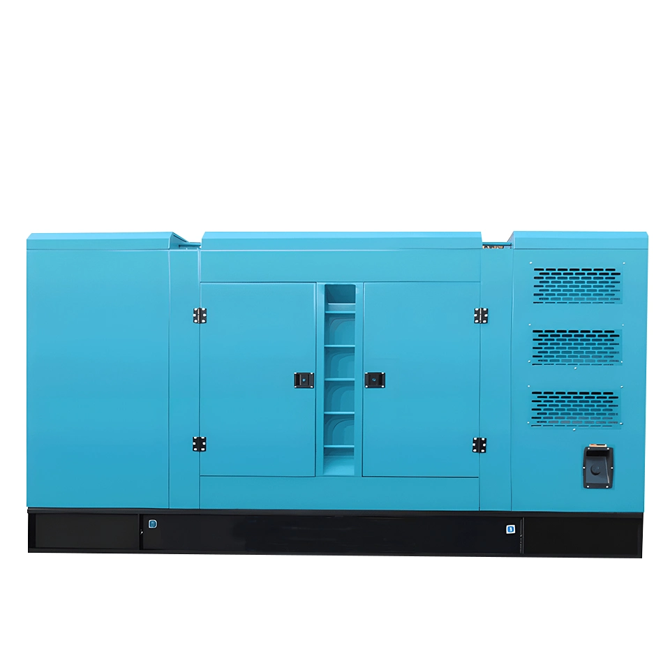 Silent or Open-Type Diesel Generator Sets Are Suitable for Industrial, Domestic, Rental, and Hospital Power Generation, Equipped with Shanghai Diesel Engine