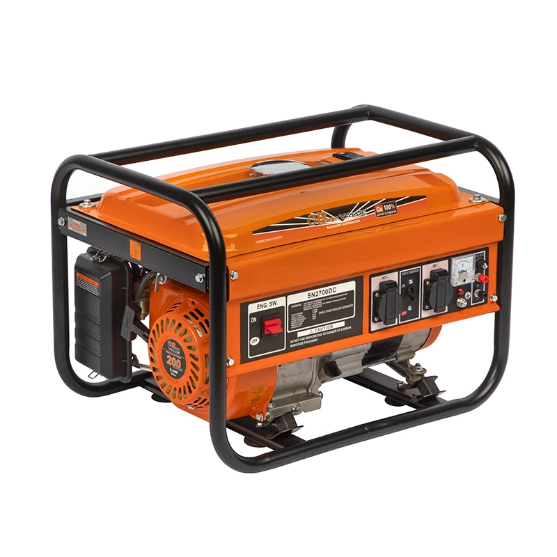 Power Value Light Weight Gasoline Generator 3000W 3kVA Frame Mounted Petrol Generator Portable Petrol Generator