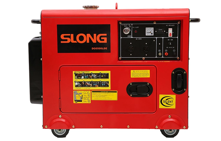 Slong 5kw Silent Diesel Generator Backup Power Generator