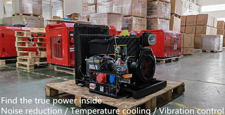 8kw High Quality Small 4 Stroke Copper Diesel Generator Portable