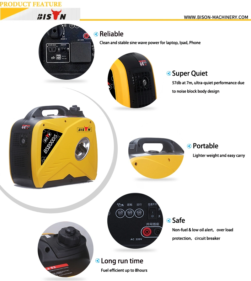 Wholesale Small Portable Petrol 2kw 2.5kw 2500W 3kw 3000W Soundproof Gas Power Silent Gasoline Digital Inverter Generator