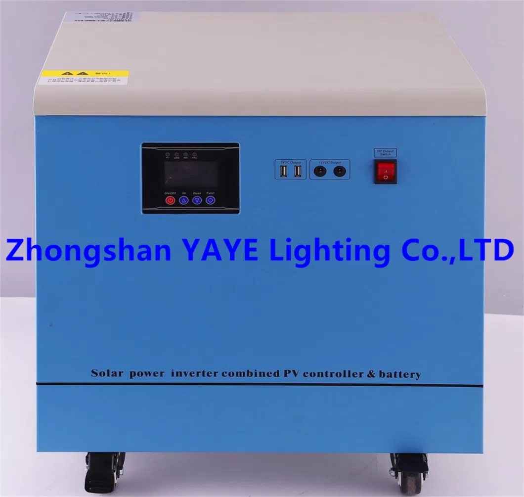 Yaye Best Solar Manufacturer Factory Home/Office Portable Mini Industrial Power System Station Lithium Battery Generator 2kw/3kw/5/6kw/10kw/12kw/15kw/20kw/30kw
