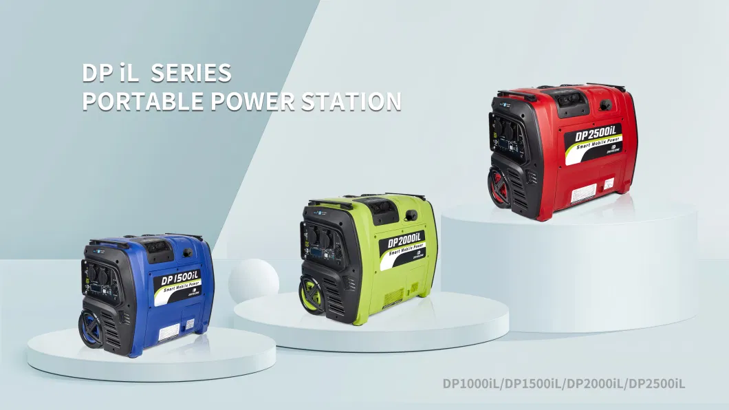 220V 60Hz Portable with Drawbars and Wheels Fully- Automatic Dynamic Charge Solar Inverter Generator