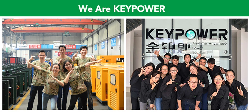 Keypower Silent Generator 20/30/50/80/100 kVA Kw Diesel Generator Genset Price