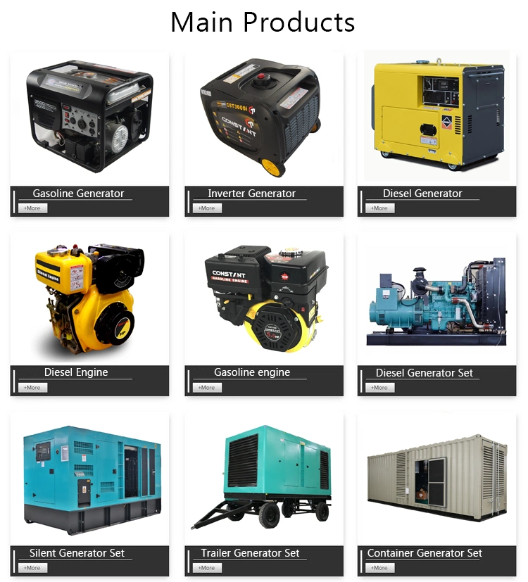 Portable Small Weight 5kVA Diesel Generator for Domestic Use
