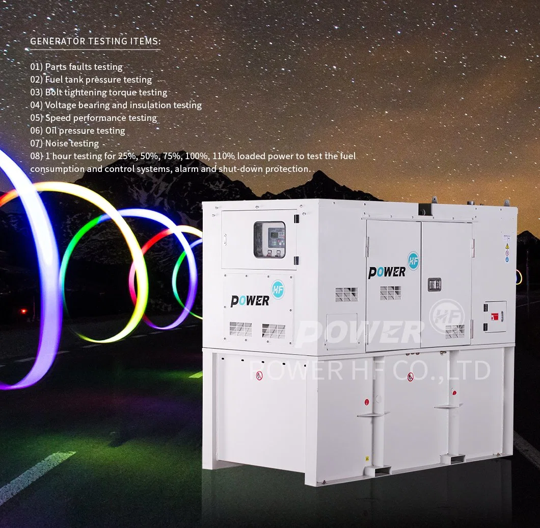 Factory Price Large Silent Diesel Generator Set 30/150/200/250/300/350/500 Kw kVA 220V 380V 400V Customized Power Generators