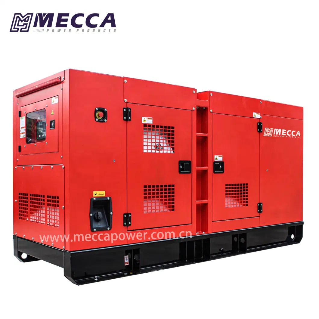 110kVA Soundproof Mobile Cummins Engine Diesel Power Generator for Commercial