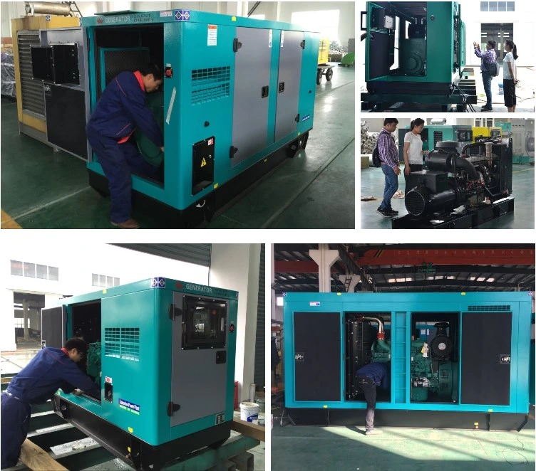 Naked in Container 300 Kw Diesel Generator with Cms Engine