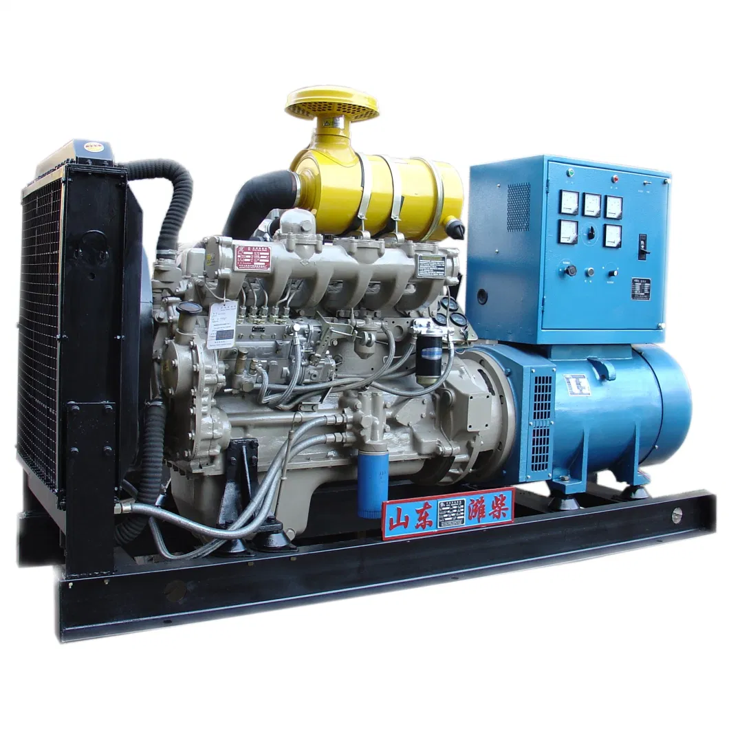 Low Fuel Consumption Compression Ignition 30/50/60/80/125 KW Three-Phase Four-Wire Water Cooled Standby 100kVA 80kw Diesel Generator/Open Fram Diesel Generators
