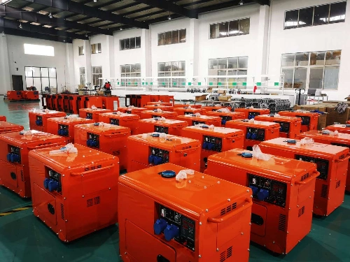 Domestic Type 7kw 220V &amp; 380V Open Type Diesel Generators