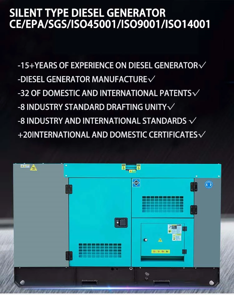 Powerful and Efficient Twin-Cylinder Diesel Generator for Reliable Backup Energy