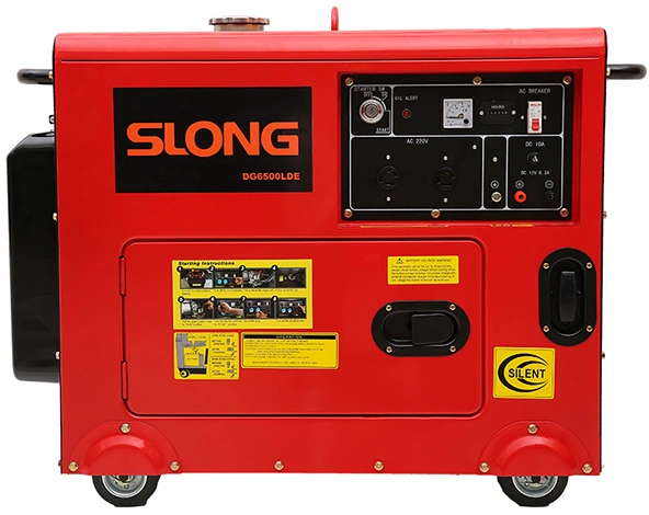 Slong 5kw Silent Diesel Generator Backup Power Generator