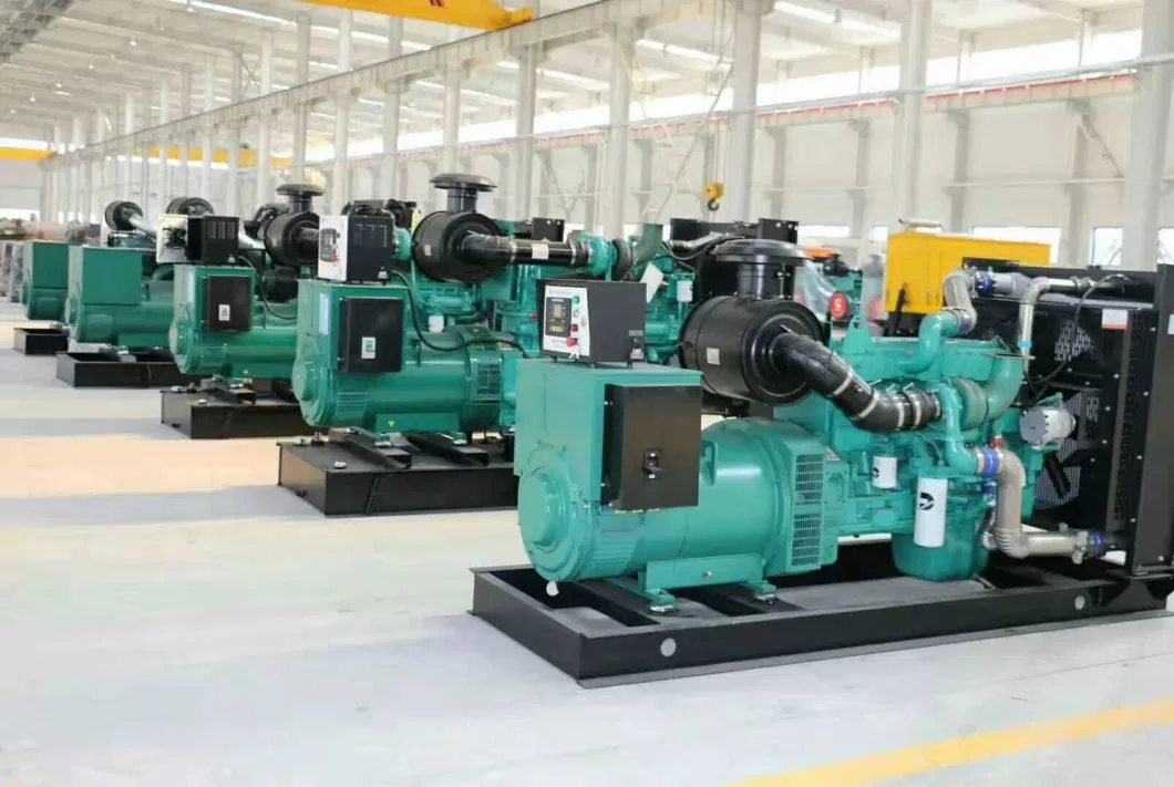 10 Kw to 2000 Kw Open-Frame Diesel Generator Set First-Line Brand Generator