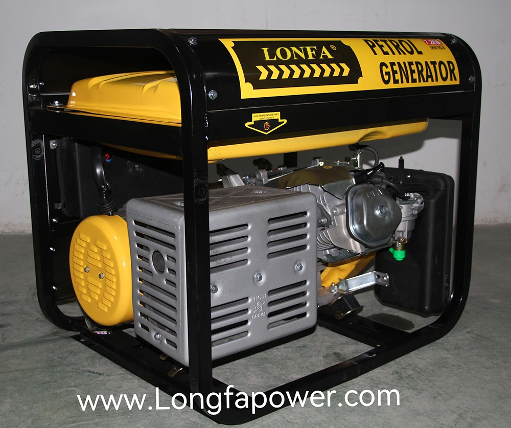 Hot Sale Portable Manual Start 1000 W 1 kVA 1 Kw 1500 W 1.5 kVA 1.5 Kw 3000 W 3 kVA 3 Kw 7kw 7kv Home Use Petrol Generator by Gasoline Engine with CE Soncap