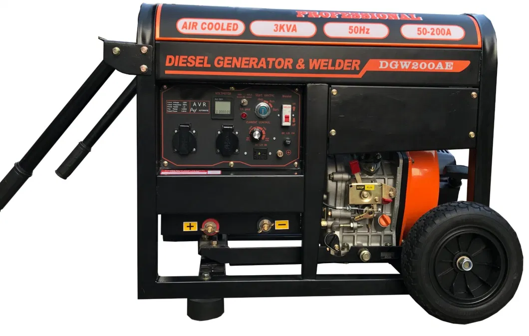 Slong Portable Diesel Welding Machine 3kw Diesel Welding Generator