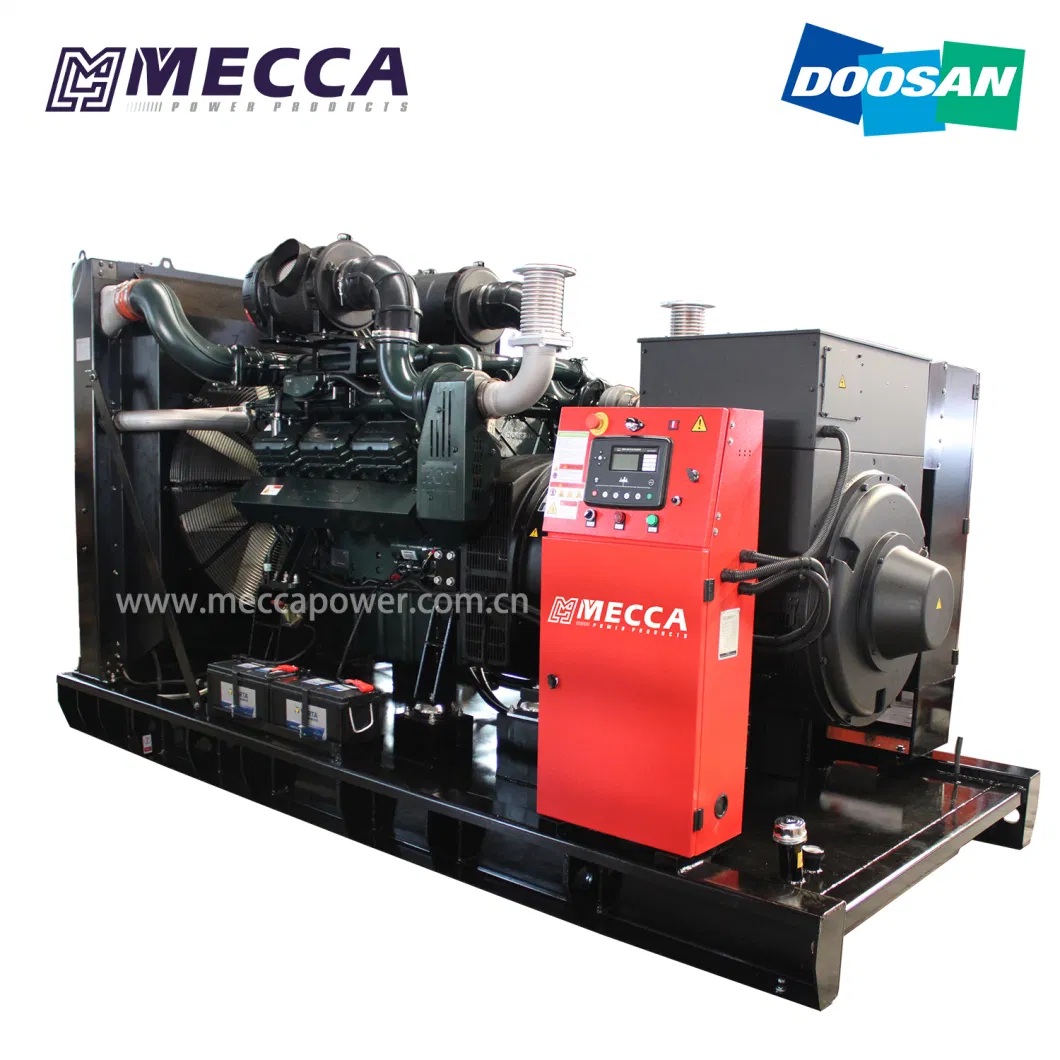 628kw Open Type Doosan Daewoo Engine Diesel Backup/Emergency/Standby Power Generator