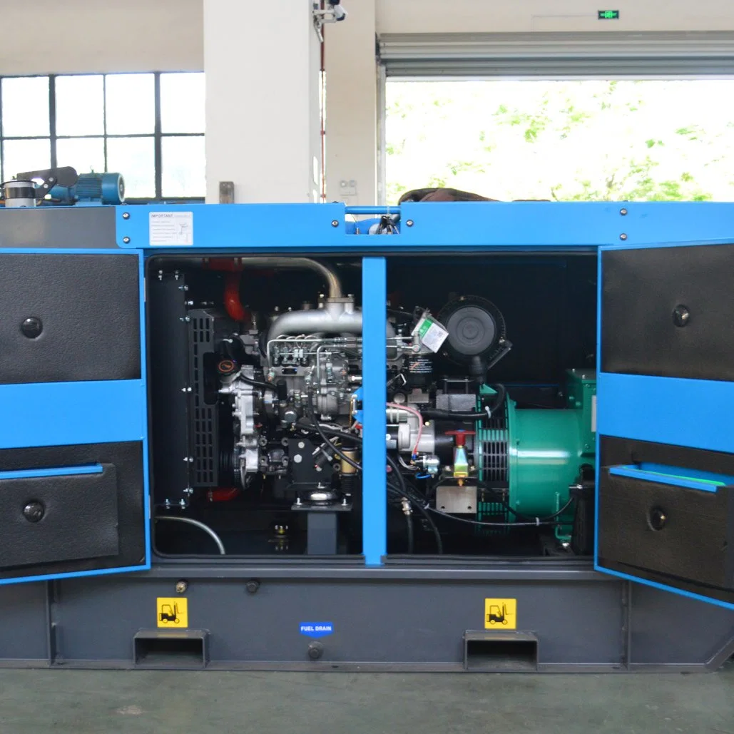 Original Diesel Generator Set 20kVA 25kVA 30kVA 40kVA 50kVA with Silent Denyo Soundproof Canopy for Philippines Indonesia Thailand Je493G 4jb1 Standby