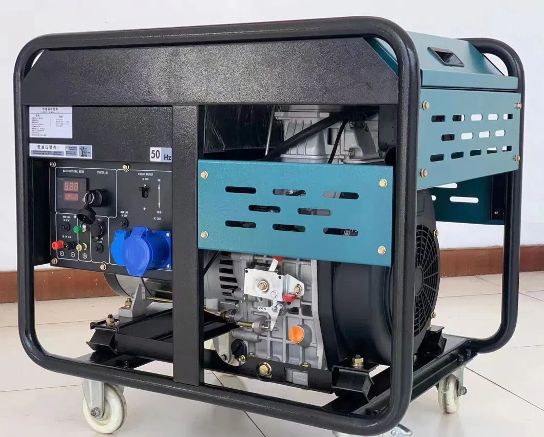 Powerful and Efficient Twin-Cylinder Diesel Generator for Reliable Backup Energy