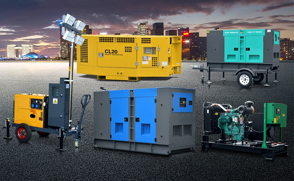 Open Type Cummins Diesel Power Generators Genset 100kVA