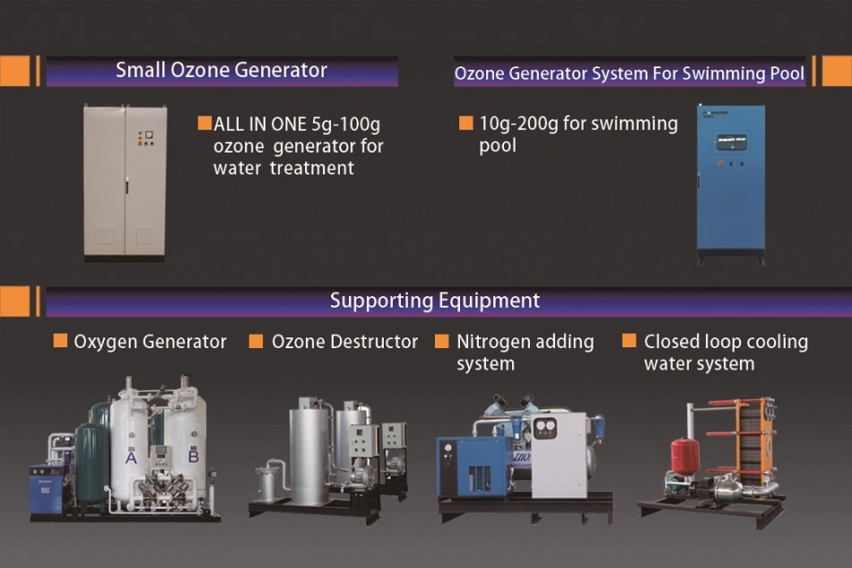 3G-10g Ozone Generator for Water, Air, Space, and Food Sterilization