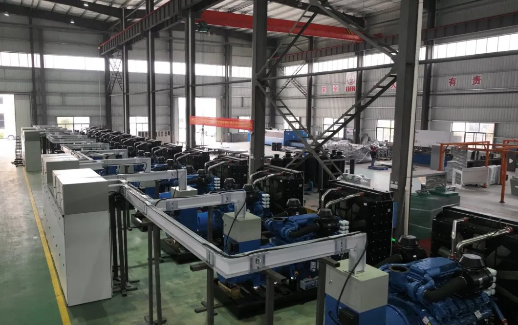 400 Kw 500kVA OEM Factory Provides Soundproof and Silent Type Four-Stroke Diesel Generator