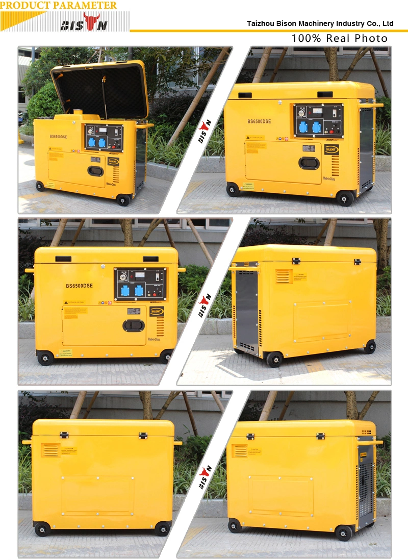 Bison 5kw Deisel Generator 380V 5kVA 3 Phase 10HP Silent Diesel Engine Generator