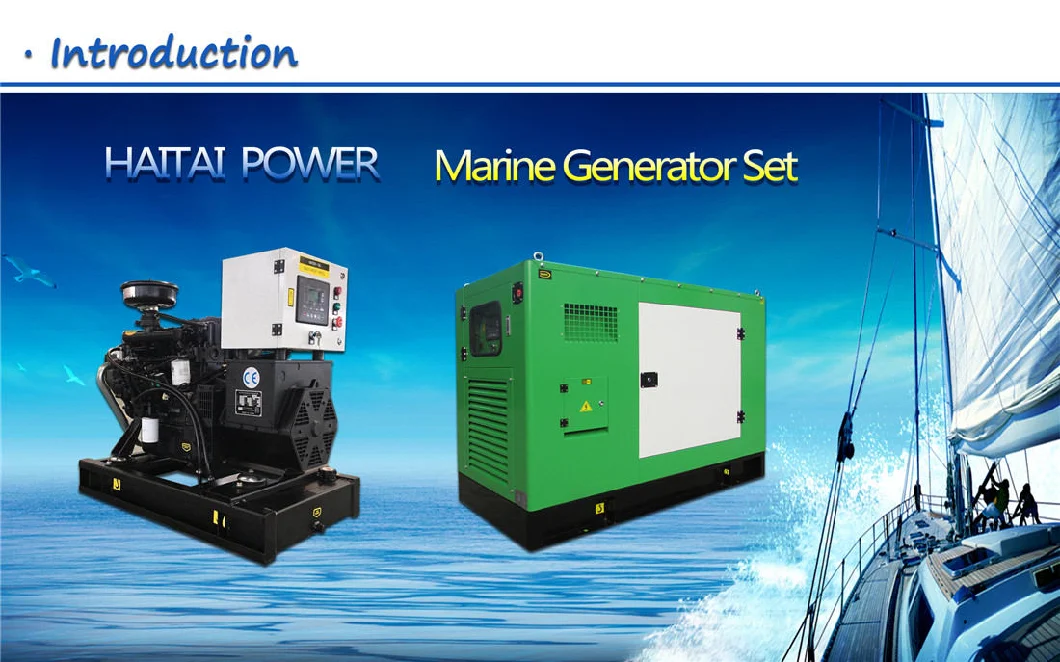 20kw 30kw 50kw 60kw Cummins Weichai Doosan Engine Marine Diesel Generators for Sailboats