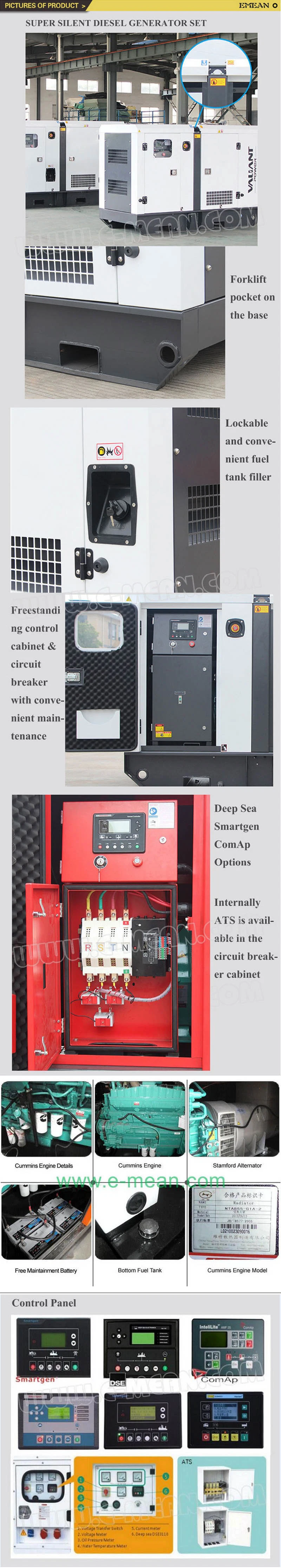 AC 3phase 50Hz 30kVA 30 kVA Silent Diesel Generator