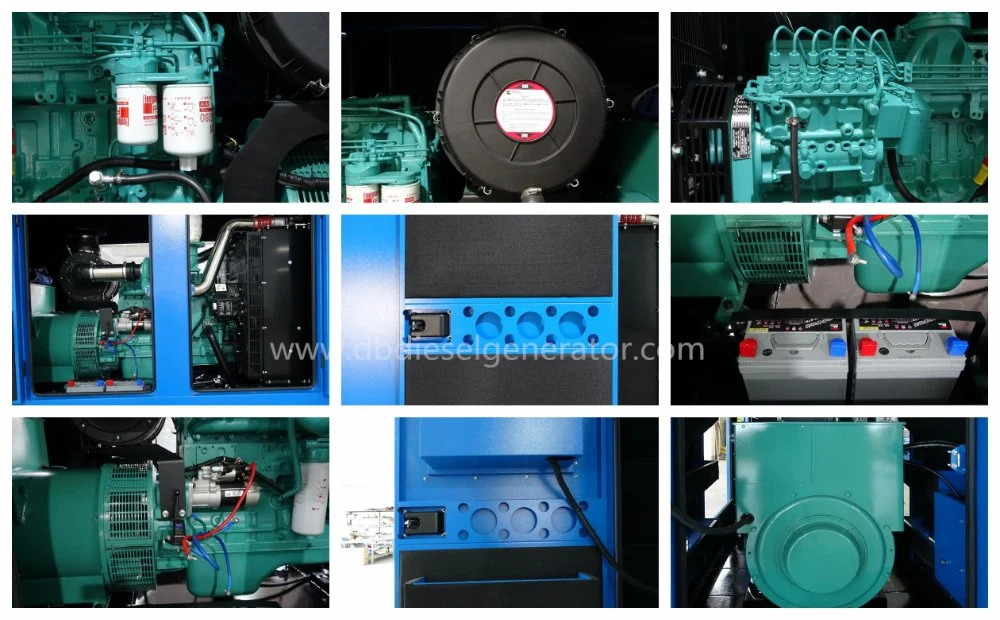 200kw 400kw 500kw Silent Soundproof Open Type Diesel Power Generator with Cummins/Perkins/Deutz/Sdec/Volvo/Yuchai Engine 50Hz/60Hz Electric Start Genset